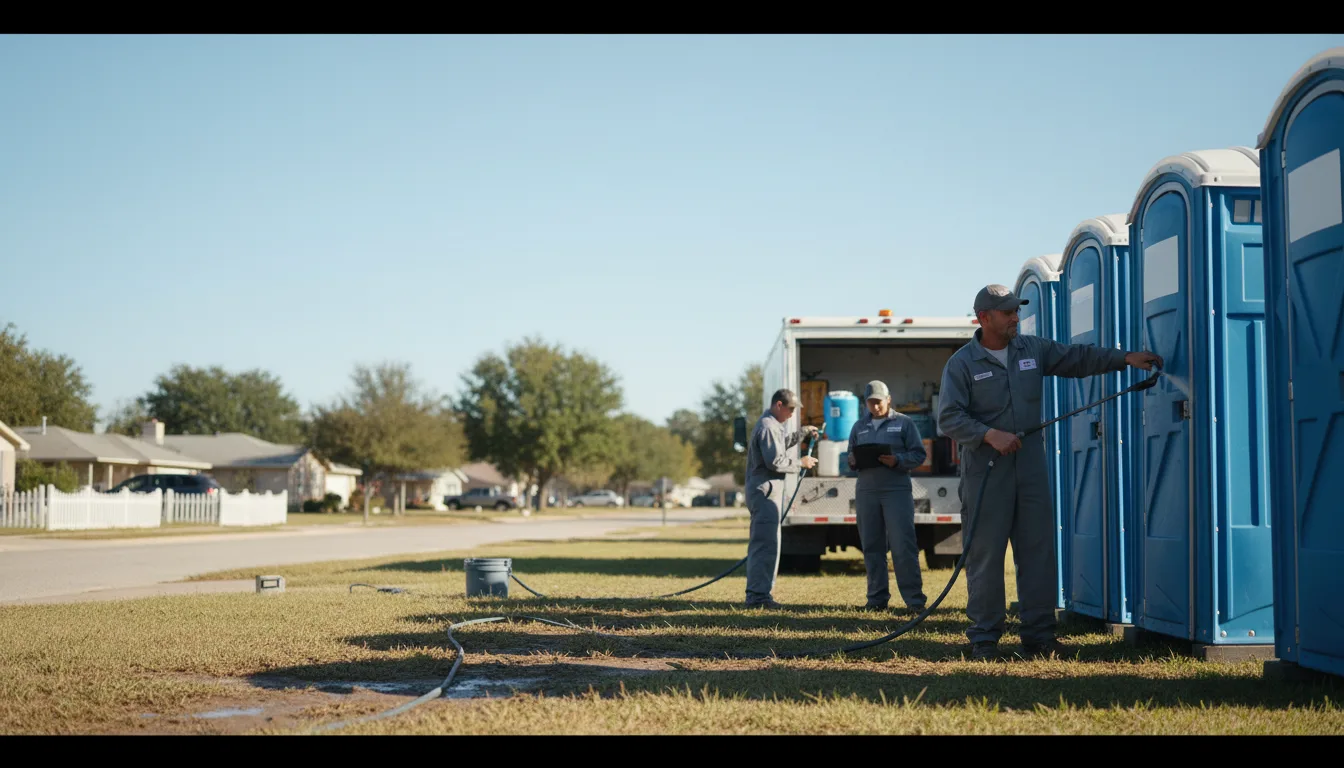 Long-Term Portable Toilet Rental in Gladstone, MI near me
